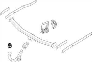 Brink Towbars: Brink Towbar European for Renault Megane (09/2003 - 10/2012), Renault Megane (09/2003 - 12/2009)