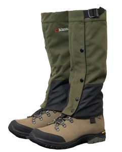 Footwear: MANITOBA HUNTING GAITERS