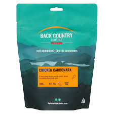 Freeze Dried Meals: CHICKEN CABONARA 90grms