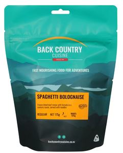 Freeze Dried Meals: Back Country MUSHROOM BOLOGNAISE