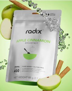 Freeze Dried Meals: Radix APPLE & CINNAMON 400 range
