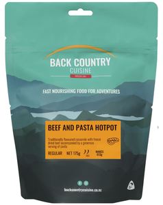 Freeze Dried Meals: BEEF & PASTA HOTPOT