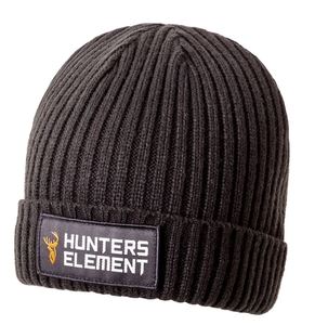 Childrens Clothing: HUNTERS ELEMENT RIVET KIDS BEANIE BLACK