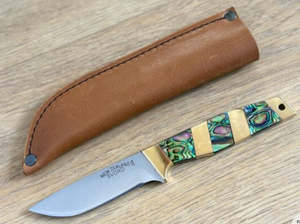 Knives: DROP POINT PAUA