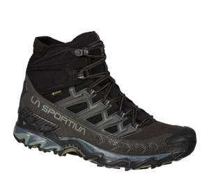 Footwear: La Sportiva Ultra Raptor II Mid GTX Boot - Black/Clay