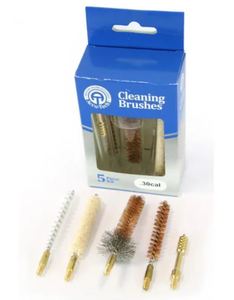 Gun Safes Bags And Fiream Accessories: ACCU TECH 5 PIECE CLEANING BRUSHES 243cal
