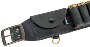 Gun Safes Bags And Fiream Accessories: MANITOBA LEATHER 12GA BELT