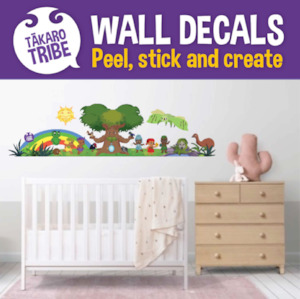 other: Tākaro Tribe Nursery/Wall Decals