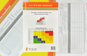 Products: Daily Site Risk Assessment Template OHS Consultants