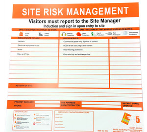 Products: Hazard Board / Safety Notice Board OHS Consultants