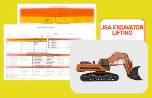 Products: JSA Excavator Lifting OHS Consultants