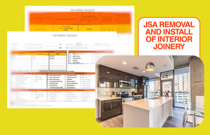 Products: JSA Removal and Install of Interior Joinery OHS Consultants