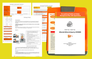 Products: Alluvial Mine & Quarry Health and Safety Management System OHS Consultants