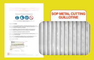 Products: SOP Metal Cutting Guillotine OHS Consultants