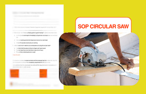 SOP Circular Saw OHS Consultants