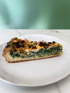 Quiche - Spinach Take a Bite