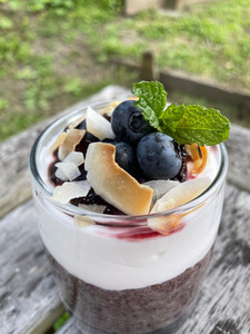 Products: Blueberry-Chia cup Take a Bite