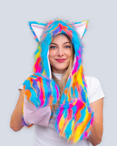 Products: Funfetti Fox Hood – Takeover