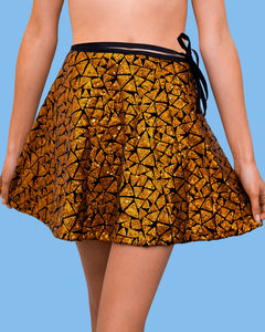 Products: Gold Dust Wrap Skirt – Takeover