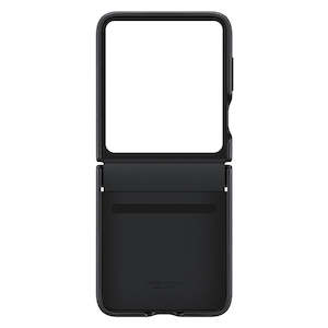 Cases And Screen Protectors: SAMSUNG FLAP ECO-LEATHER CASE FOR FLIP5 - BLACK - NEW