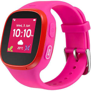 ALCATEL MOVETIME MT30 3G FAMILY WATCH - PINK - SPARK LOCKED - GRADE 1