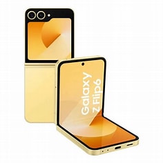 Mobile Phones: SAMSUNG GALAXY Z FLIP6 5G 256GB - YELLOW - NEW