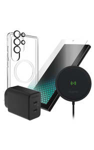 Cases And Screen Protectors: ZAGG PREMIUM SAMSUNG GALAXY S25 ULTRA ACCESSORY BUNDLE - Damaged Packaging