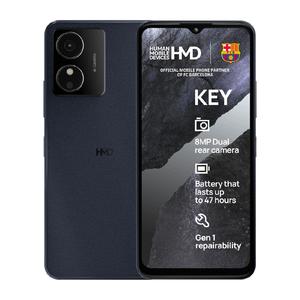 Mobile Phones: HMD KEY SPK + SKN SIM BUNDLE - MIDNIGHT BLACK - Damaged Packaging