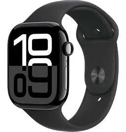 APPLE WATCH SERIES 10 GPS + CELLULAR 46MM - JET BLACK ALUMINIUM CASE WITH BLACK &hellip;