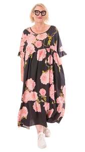 Dresses: Lila Dress - Pink Floral