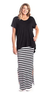 Skirts: Sali Skirt Stripe