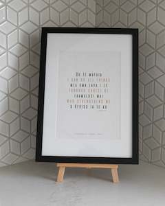 L I A N: Philippians 4:13 I can do all things, Confidence I - Samoan  (Black) A4