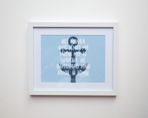 Maori: Hebrews 6:19, TT Maori - Hope, Anchor for your Soul (White)