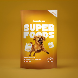 Super Foods Dogs All: New Zealand Bovine Colostrum Powder (for Dogs) Refill Multi-Pack