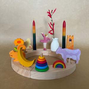 Celebration Rings: 12 HOLES ~ CELEBRATION RING ~ NZ MADE MACROCARPA