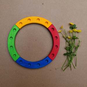 RAINBOW CELEBRATION RING ~ 12 OR 16 HOLES ~ GRIMMS