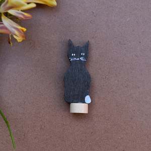 Decorations: BLACK CAT ~ CELEBRATION RING DECORATION ~ GRIMMS