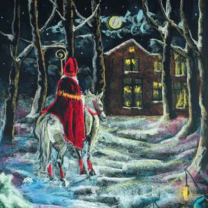KAPITEIN KALK ~ BRIGHT DECEMBER MOON SILHOUETTE ~ TOVERLUX