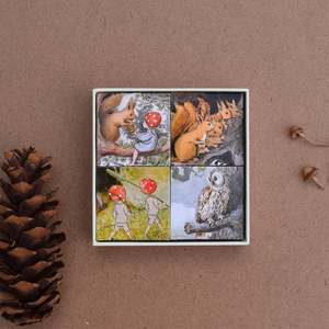 Puzzles: ELSA BESKOW ~  CHILDREN OF THE FOREST ~ MEMORY GAME