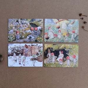 Puzzles: ELSA BESKOW ~ CHILDREN OF THE FOREST ~ BOXED PUZZLE