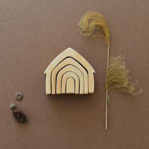 Puzzles: STACKING HOUSE ~ GRIMMS