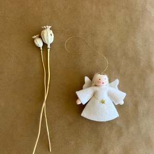 Waldorf Dolls 1: LITTLE ANGEL ~ HANGING DECORATION