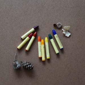 Crayons: STOCKMAR WAX STICK CRAYONS - 8 TIN