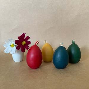 Candles: EGG BEESWAX CANDLE