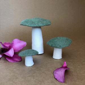 Muskhane: MUSHROOM - XL ~ TENDER GREEN ~ MUSKHANE
