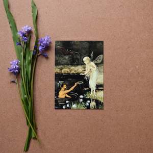 Elsa Beskow: ELSA BESKOW ~ POSTCARD ~ WATER ELF