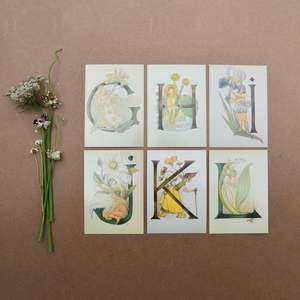 OTTILIA ADELBORG ~ POSTCARD ~ G-L