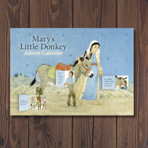 MARY'S LITTLE DONKEY ~ LARGE ADVENT CALENDAR ~ GUNHILD SEHLIN