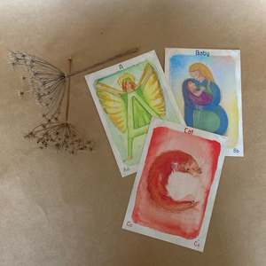 Waldorf Family: ALPHABET CARDS ~ WILDED FAMILY