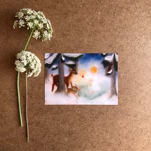 Christmas Cards: JESUS CHILD POSTCARD ~ FRANZISKA SERTORI-KOPP